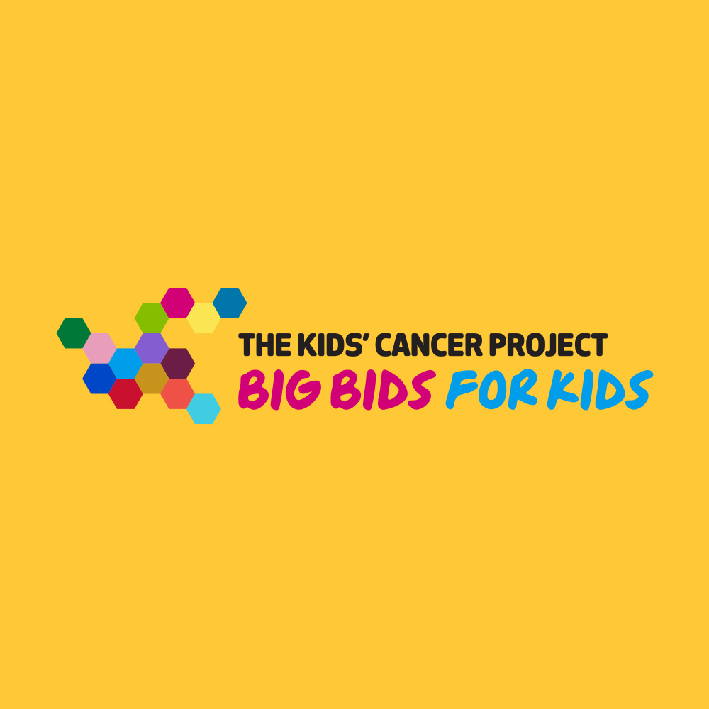 The Kids Cancer Project Big Bid For Kids 2023 Logo