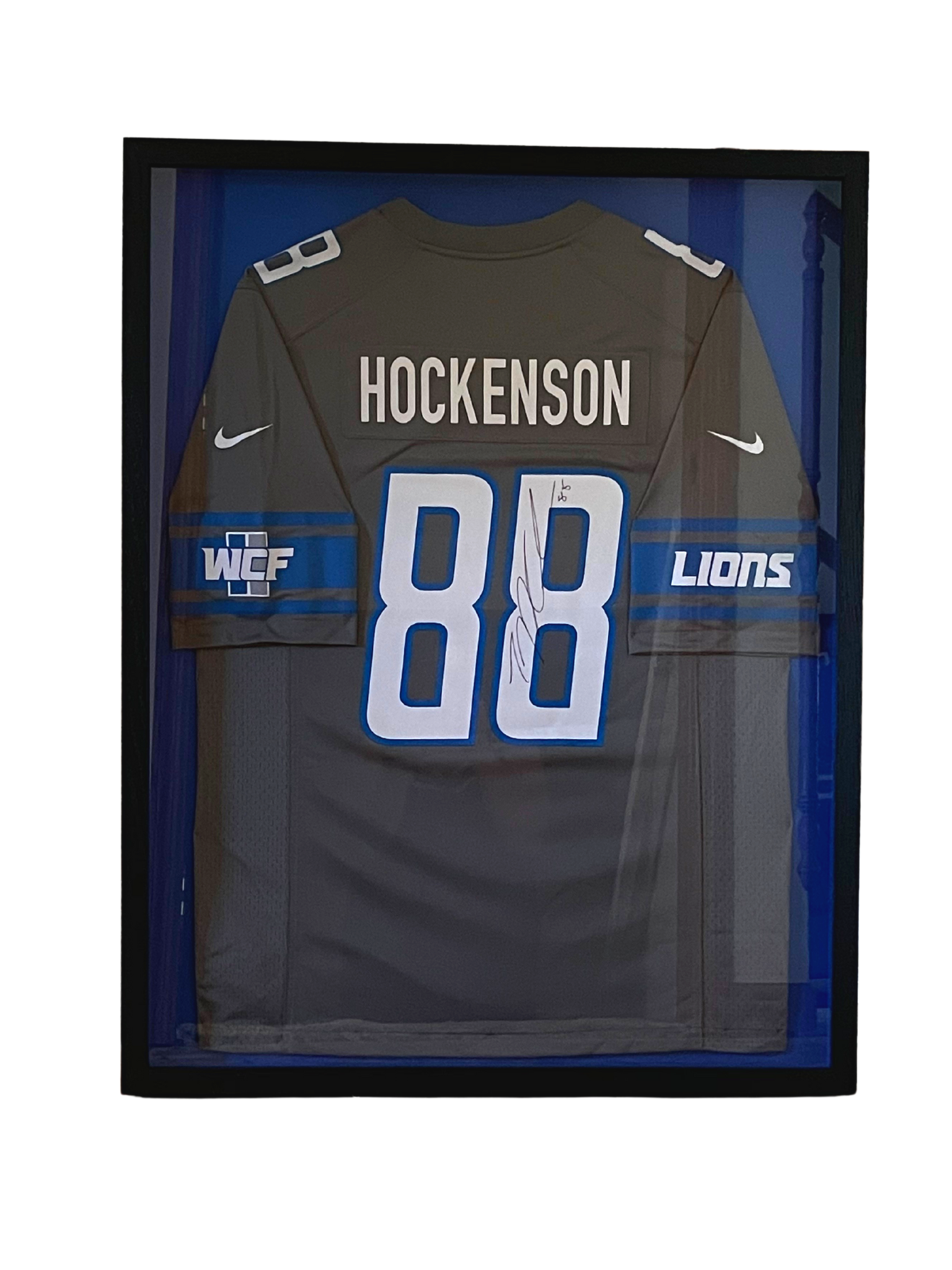 TJ Hockenson Lions clearance Jersey man T shirt