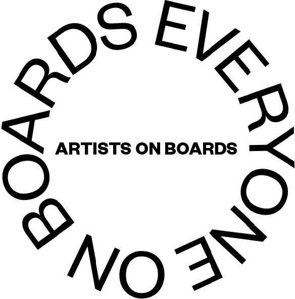 ARTISTS ON BOARDS Logo