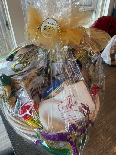 Fishing Gift Basket for School Raffle