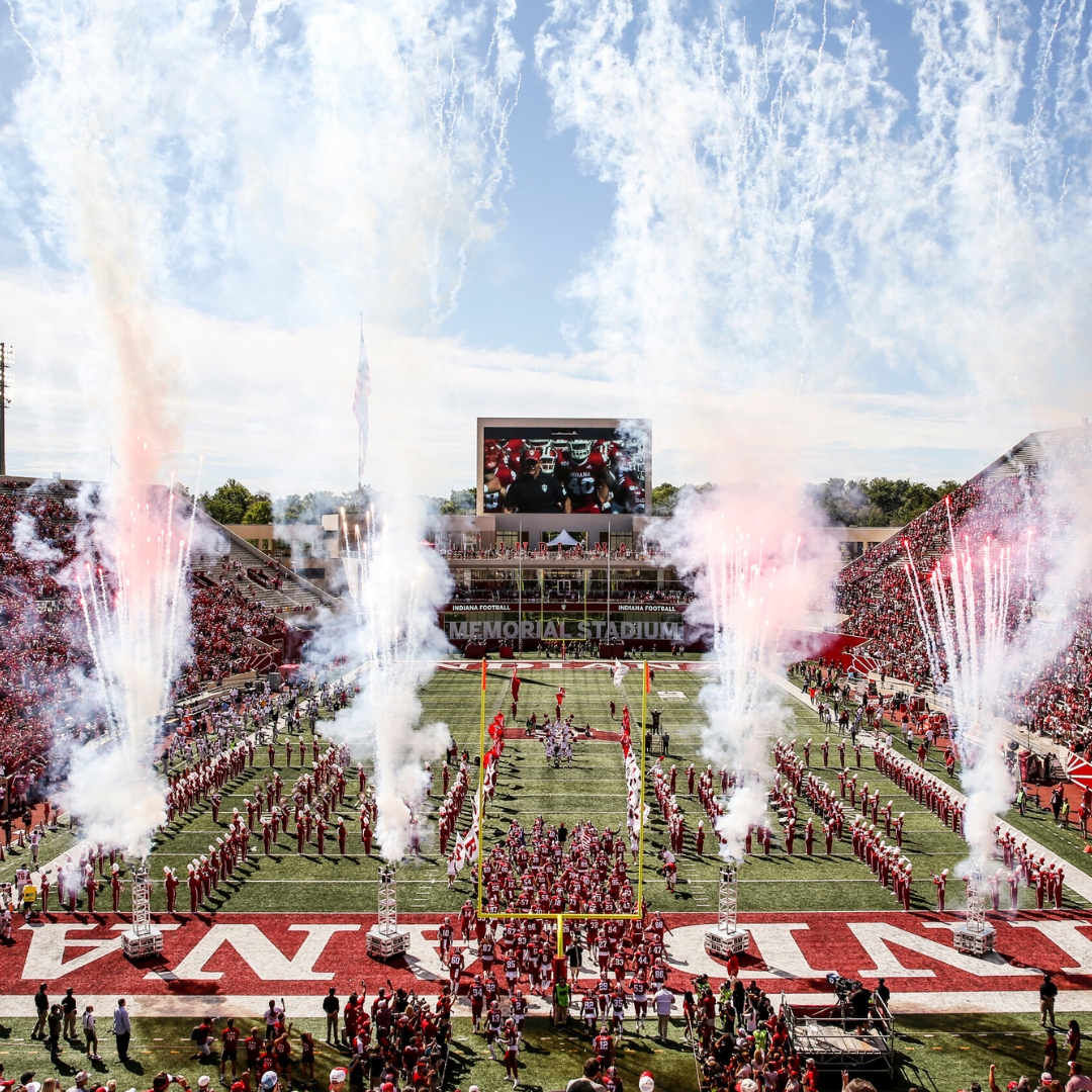 IU Football Tickets and Signed Photograph