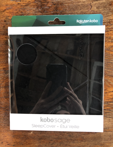 Kobo Sage eReader Bundle with Black SleepCover (Sage + Black SleepCover +  Stylus) 