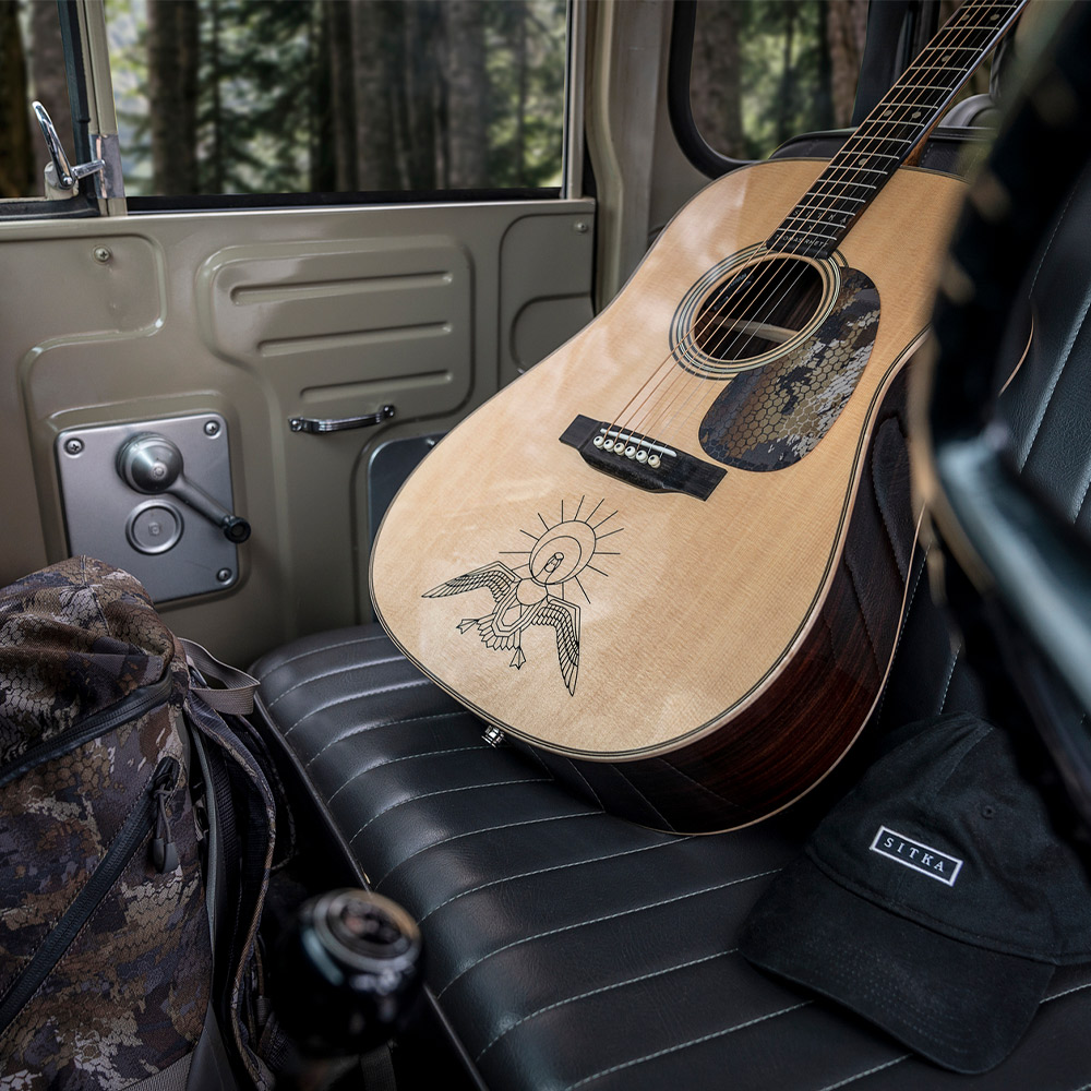 Mighty duck! Sitka has teamed up with Martin and Thomas Rhett to auction  this custom HD-28