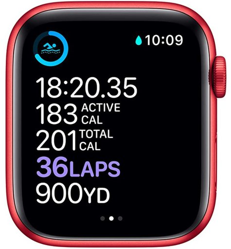 Apple Watch Series 6 (GPS, 40mm) - (Product) RED - Aluminum Case